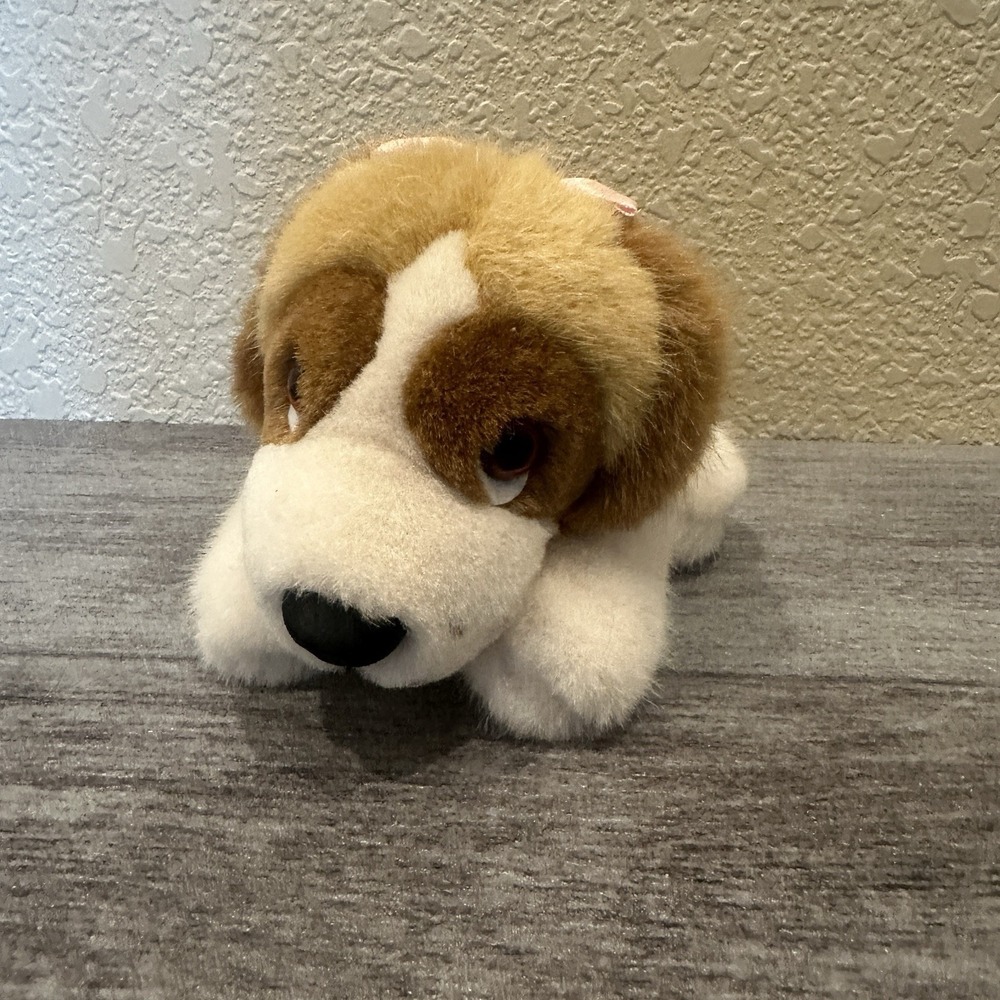 Missy BEETHOVEN Movie St Bernard Dog Stuffed Animal 1993 Dakin Collar Puppy Vtg